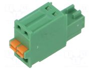 Connector: pluggable terminal block; plug; female; HW; 4A; 150V AMPHENOL ANYTEK