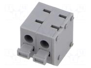 Connector: PCB terminal block; terminal; HX; 8A; 300V; PIN: 2; 5mm AMPHENOL ANYTEK