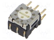 Encoding switch; DEC/BCD; Pos: 10; THT; Rcont max: 200mΩ; 5.1Ncm ECE