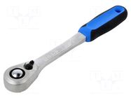 Rattle; rattle,socket spanner; 1/2"; bidirectional,with switch GEDORE