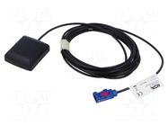Antenna; automotive,inner,external; GNSS; Fakra,SMA (m),SMB (f) MTA
