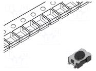 Microswitch TACT; SPST; Pos: 2; 0.05A/32VDC; SMT; none; 1.96N; 1.9mm JIANFU