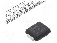Diode: TVS; 1.5kW; 56V; 14.3A; bidirectional; SMC; reel,tape STMicroelectronics