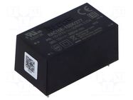 Converter: AC/DC; 10W; Uin: 85÷305VAC; 15VDC; Iout: 666mA; 83%; PCB RECOM