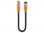 Cable: for sensors/automation; M12; PIN: 8; 15m; plug; 30VDC; 30VAC LUMBERG AUTOMATION
