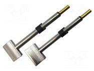 Tip; cutting; 20.6mm; 413°C; for hot tweezers; 2pcs. METCAL