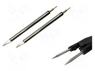 Tip; cutting; 1mm; 421°C; for hot tweezers; 2pcs; SmartHeat® METCAL