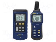 Wire localizer; LCD; -20÷60°C; 400V; 125kHz PCE INSTRUMENTS