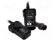 Meter: EV Charging Station Analyzer; 0÷40°C; black; IP40 PCE INSTRUMENTS