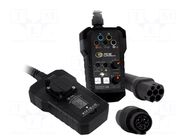 Meter: EV Charging Station Analyzer; 0÷40°C; black; IP40 PCE INSTRUMENTS