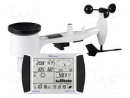 Weather station; touch screen,LCD 7"; -40÷60°C; 0÷50m/s; 1÷99%RH PCE INSTRUMENTS