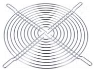 Guard; nickel plated steel; 150x150mm; screws SANYO DENKI