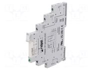 Relay: interface; SPDT; Ucoil: 24VAC,24VDC; 6A; 6A/250VAC; 6A/24VDC RELPOL