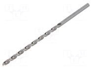 Drill bit; for metal; Ø: 4mm; L: 119mm; Working part len: 78mm RECA