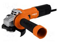 Angle grinder; electric; 1000W; 230VAC; 3000÷12000rpm; 125mm NEO TOOLS