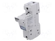 Fuse base; 14x51mm; for DIN rail mounting; 50A; 690VAC; Poles: 1 LOVATO ELECTRIC