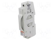 Fuse base; 10x85mm; for DIN rail mounting; 32A; Poles: 1; 1.5kVDC LOVATO ELECTRIC