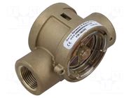 Module: signaller; Control.param: fluid flow; 20÷112,5l/min; RFI GEMS SENSORS