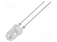 LED; orange; 5mm; 30°; Front: convex; 2.1÷2.6VDC; No.of term: 2 OPTOSUPPLY