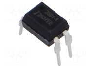 Optocoupler; THT; Ch: 1; OUT: transistor; Uinsul: 5kV; Uce: 80V; DIP4 ISOCOM