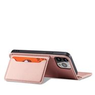 Magnet Card Case for Samsung Galaxy S23 Flip Wallet Stand Pink, Hurtel
