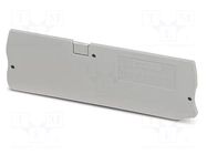 End piece; L: 29mm; W: 2.2mm; H: 97.2mm; Body: grey PHOENIX CONTACT