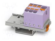 Splice terminal: rail; 32A; 800V; push-in; PA; 0.2÷6mm2; W: 28.6mm PHOENIX CONTACT