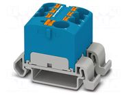 Splice terminal: rail; 32A; 800V; push-in; PA; 0.2÷6mm2; W: 27.9mm PHOENIX CONTACT