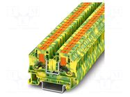 Splice terminal: rail; PTV; push-in; L: 42.2mm; 0.5÷10mm2; ways: 1 PHOENIX CONTACT