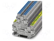Splice terminal: rail; UT; PA; L: 64.4mm; terminals: 4; W: 5.2mm PHOENIX CONTACT