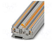 Splice terminal: rail; PT; 16A; 400V; push-in; PA; L: 35.2mm; W: 5.2mm PHOENIX CONTACT