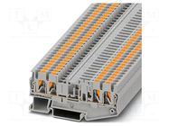 Splice terminal: rail; PT; 20A; 400V; push-in; PA; 0.14÷4mm2; H: 84mm PHOENIX CONTACT