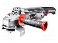 Angle grinder; electric; 1.2kW; 230VAC; 3÷11krpm; 125mm GRAPHITE