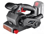Belt sander; battery; grinding; 16000rpm; 18VDC; Energy+ GRAPHITE