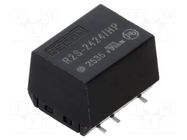 Converter: DC/DC; 2W; Uin: 21.6÷26.4VDC; Uout: 24VDC; Iout: 83mA; SMT RECOM