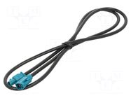 Cable; 1m; Fakra male,Fakra female; Car brand: universal MTA