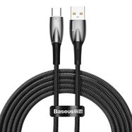 Baseus Glimmer Series Fast Charging Cable USB-A - USB-C 100W 480Mbps 2m black, Baseus