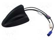 Antenna; automotive,SHARK; AM,DAB,FM,GNSS; Fakra; Len: 290mm MTA