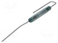 Reed switch; Range: 10÷15AT; Pswitch: 10W; Contacts: SPST-NO; 0.4A MEDER