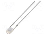 LED; orange; 3mm; 3000÷4200mcd; 60°; Front: convex; 2.1÷2.6VDC OPTOSUPPLY