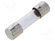 Fuse: fuse; 5A; 250VAC; quick blow; cylindrical,glass; 5x20mm EATON/BUSSMANN