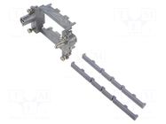 Frame for modules; size 57.27; Modules: 3; MIXO; 57x27mm ILME