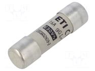 Fuse: fuse; 16A; 500VAC; gG; cylindrical,industrial; 14x51mm ETI POLAM