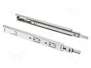 Ball guide; zinc plated steel; L: 450mm; 20kg; H: 35mm GTV Poland