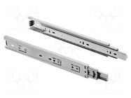 Ball guide; zinc plated steel; L: 300mm; 30kg; H: 45mm GTV Poland