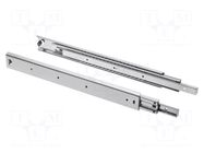 Ball guide; zinc plated steel; L: 950mm; 100kg; H: 53mm GTV Poland