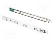 Ball guide; zinc plated steel; L: 350mm; 40kg; silent closing GTV Poland