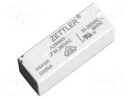 Relay: electromagnetic; SPDT; Ucoil: 5VDC; 8A; 8A/250VAC; 8A/30VDC ZETTLER