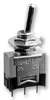 TOGGLE SWITCH, SPDT, VERT, ON-OFF-ON