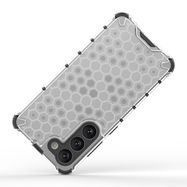 Honeycomb case for Samsung Galaxy S23 armored hybrid cover black, Hurtel